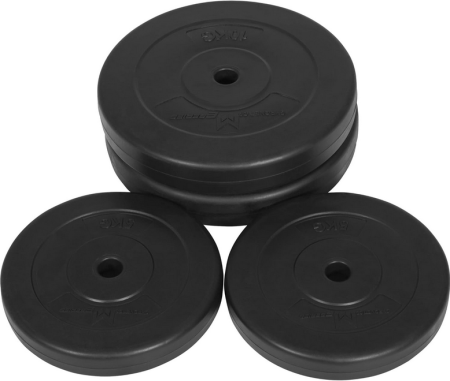 Screenshot 2025-08-18 at 19-26-18 GYRONETICS® Tarcze do hantli – zestaw 30 kg 2 x 5 kg 2 x 10 kg lub 2 x 5 kg 6 x 2 5 kg 4 x 1 25 kg otwór 25 mm tworzywo sztuczne zestaw obciążników zestaw hantli Amazon.de Sport i turystyka.png